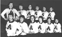 AHS cheerleaders 1955-1956